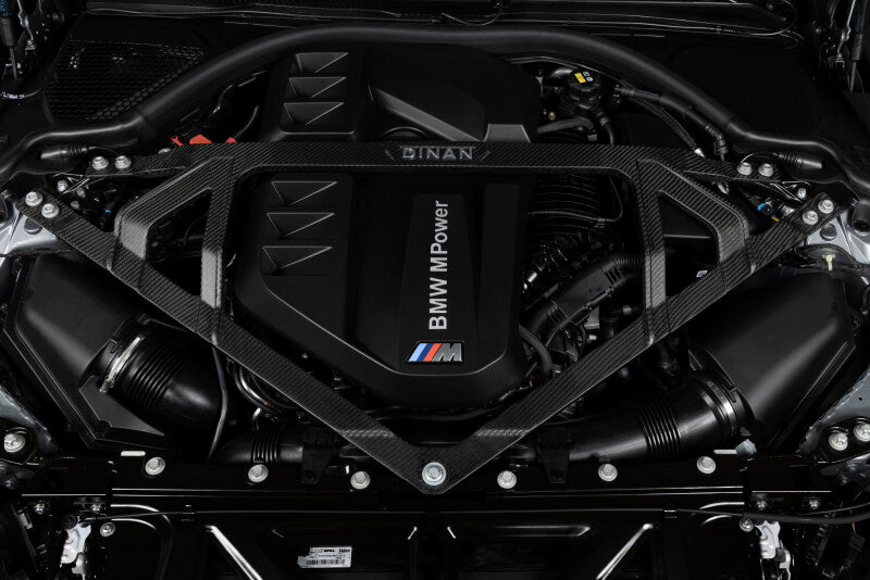 Dinan 21-27 BMW M2/M3/M4 (G80/G82/G83/G87) Matte Carbon Fiber Strut Tower Brace - Front - D180-0015-B