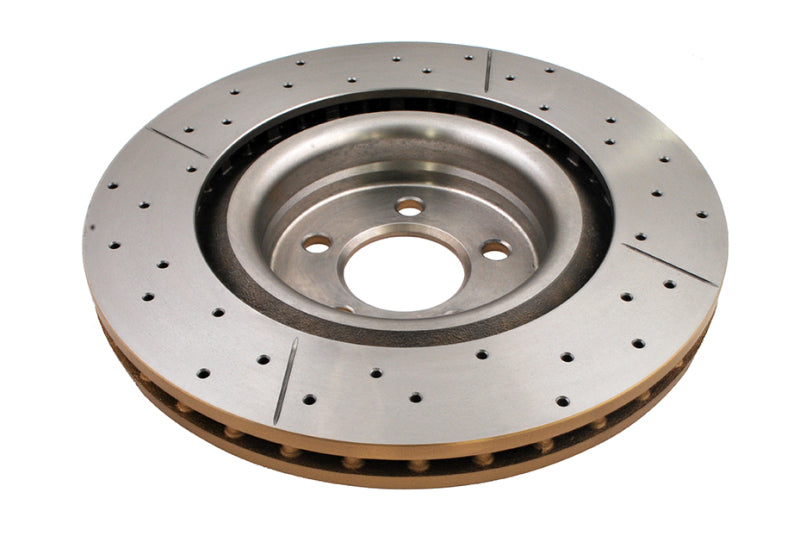 DBA 08-15 Dodge Challenger SRT-8 Front Drilled & Slotted Street Series Rotor - DBA2444X