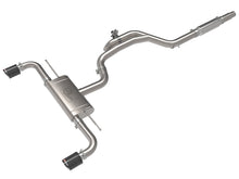 Load image into Gallery viewer, aFe Gemini XV 3in to 2 1/2in 304 SS Cat-Back Exhaust 22-23 Volkswagen GTI (MK8) 2.0L w/ Carbon Tips - 49-36451-C