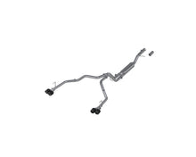 Load image into Gallery viewer, MBRP 2021+ Chevy Tahoe / GMC Yukon T304 SS 3in Cat-Back Dual Split Exhaust w/ Quad Carbon Fiber Tips - S50573CF