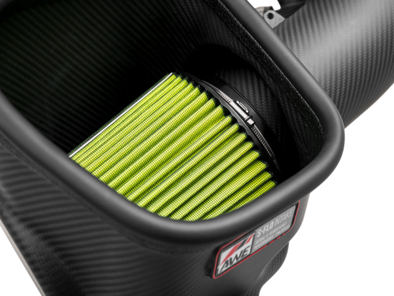 AWE Tuning 24-26 Ford S650 Mustang GT/Dark Horse S-FLO Carbon Intake - 2660-15650