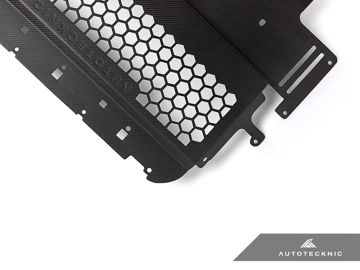 AutoTecknic Dry Carbon Oil Cooler Guard - BMW G87 M2 | G80 M3 | G82/ G83 M4