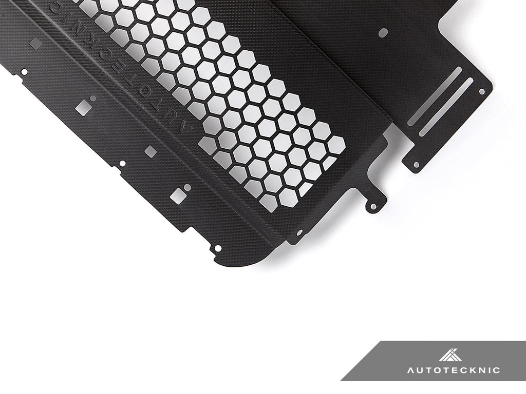 AutoTecknic Dry Carbon Oil Cooler Guard - BMW G87 M2 | G80 M3 | G82/ G83 M4