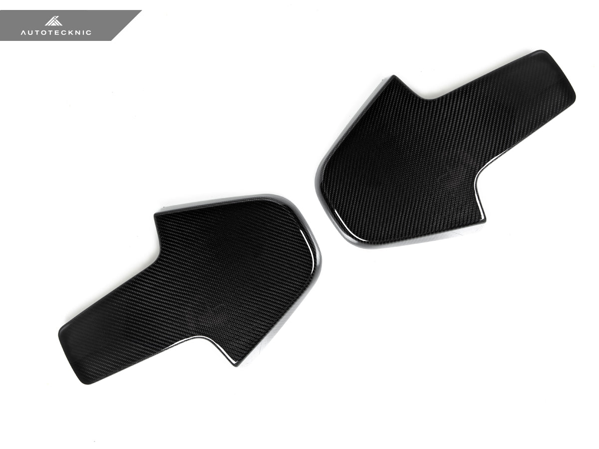 AutoTecknic Dry Carbon Seat Back Cover Set - BMW F97 X3M | F98 X4M