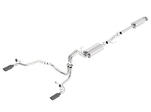 Load image into Gallery viewer, Borla 15-17 F-150 2.7/3.5L V6 EcoBoost / 5.0L V8 Black Chrome Cat-Back Touring Exhaust - 140614BC