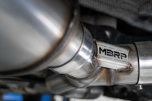 Load image into Gallery viewer, MBRP 15-18 Audi S3 SS 3in Quad Split Rear Exit w/ Carbon Fiber Tips - T304 - S46013CF