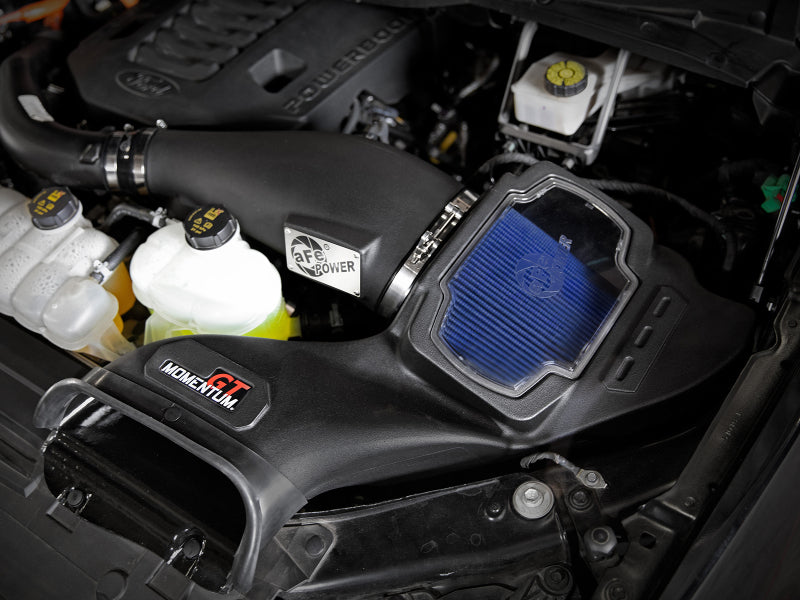 aFe Momentum GT Pro 5R Cold Air Intake System 2021-2022 Ford F-150 V6-3.5L (tt) PowerBoost - 50-70099R