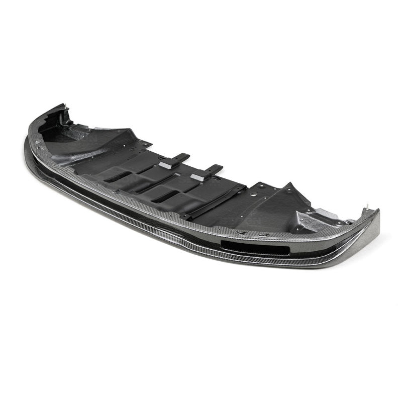 Seibon 12-13 Nissan GTR R35 VS-Style Carbon FIber Front Lip - FL1213NSGTR-VS