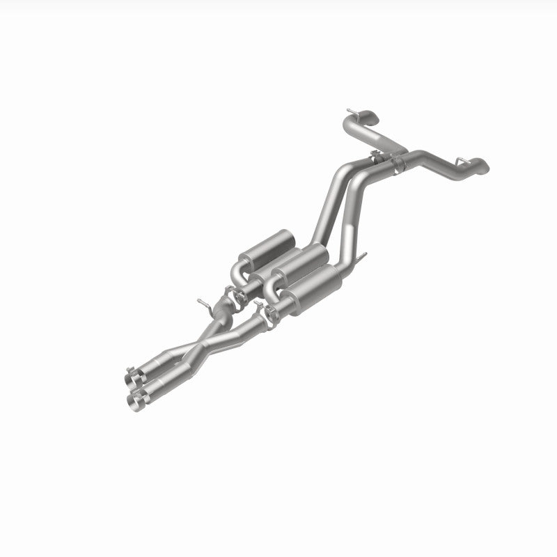MagnaFlow Cat-Back 2021 Jeep Wrangler 6.4L Rock Crawler Series Dual Exit Stainless Exhaust - 19582