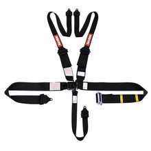 Load image into Gallery viewer, RaceQuip L &amp; L 5pt Ratchet HNR Harness Black - 815005