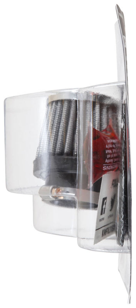 K&N Universal Chrome Filter 1 3/8 inch FLG / 2 1/2 inch Base / 2 inch Top / 2 1/4 inch Height - RC-0790