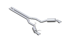 Load image into Gallery viewer, MBRP 15-17 Ford Mustang GT 5.0 3in Cat Back Dual Split Rear Race Version 4.5in Tips - Aluminized - S7278AL