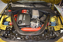 Load image into Gallery viewer, Injen 15-16 BMW M3(F80)/M4 (F82/83) 3.0L L6 Twin Turbo 2PC Aluminum Int. Charge Pipe - Wrinkle Red - SES1116ICPWR