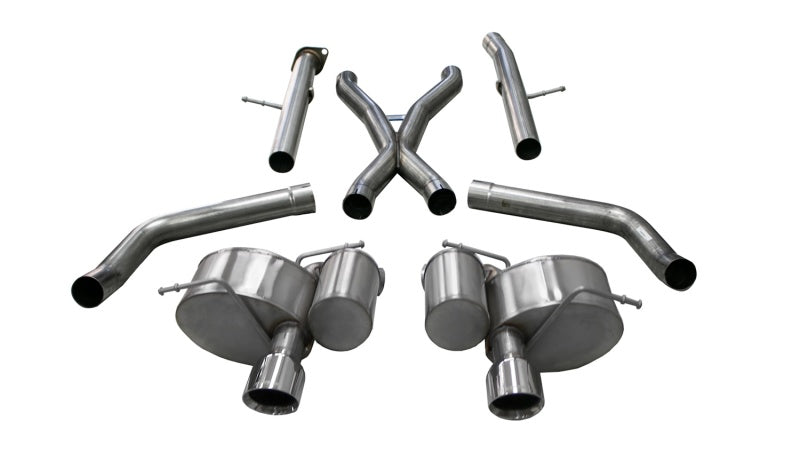 Corsa 2012-2021 Jeep Grand Cherokee SRT 2.75in Dual Rear Xtreme Cat-Back Exhaust - 21058