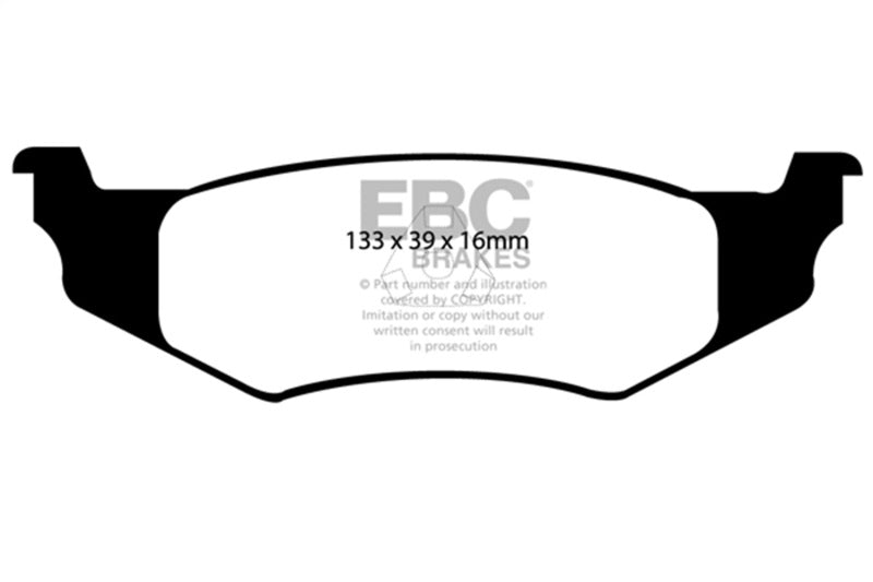 EBC 99-04 Chrysler 300M 3.5 Ultimax2 Rear Brake Pads - UD641
