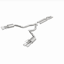 Load image into Gallery viewer, MagnaFlow SYS Cat-Back 2018 Ford Mustang GT 5.0L Competition Dual Exit Polished 4in Tips - 19368