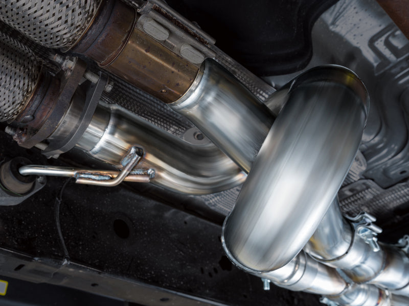 AWE 2024+ Ford Ranger Raptor 3.0L Switchpath Cat-Back Exhaust - Diamond Black Tips - 3025-33306