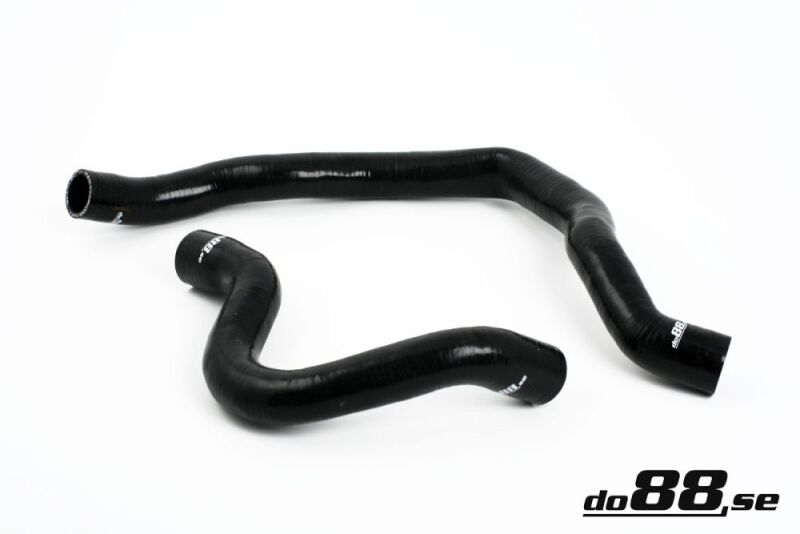do88 Volvo V70N/S60 02-08 Coolant Hoses Black - DO88-KIT12S