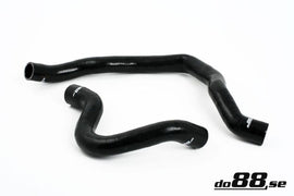 do88 Volvo V70N/S60 02-08 Coolant Hoses Black - DO88-KIT12S