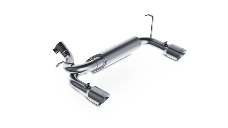 MBRP 07-14 Jeep Wrangler/Rubicon 3.6L/3.8L V6 Axle-Back Dual Rear Exit Aluminum Performance Exhaust - S5528AL