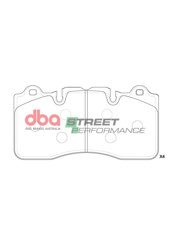 DBA 17-18 Alfa Romeo Giulia Quadrifoglio SP Performance Front Brake Pads - DB15216SP