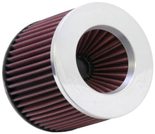 Load image into Gallery viewer, K&amp;N Universal Filter 3 inch Flange 6 inch Base 5 1/4 inch Top 5 inch Height w/ Polished Top - RR-3003