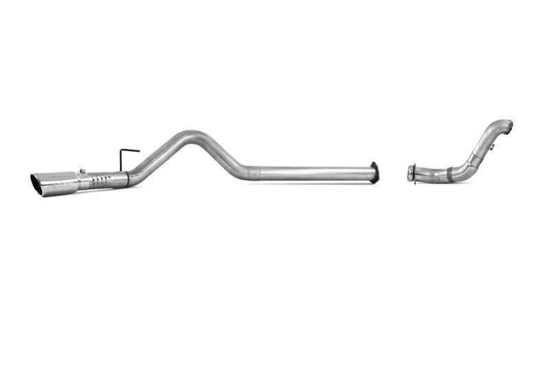 MBRP 11-14 Ford 6.7L F-250/350/450 4in Filter Back Single Side Exit Alum and Down Pipe Exhaust - S6284AL