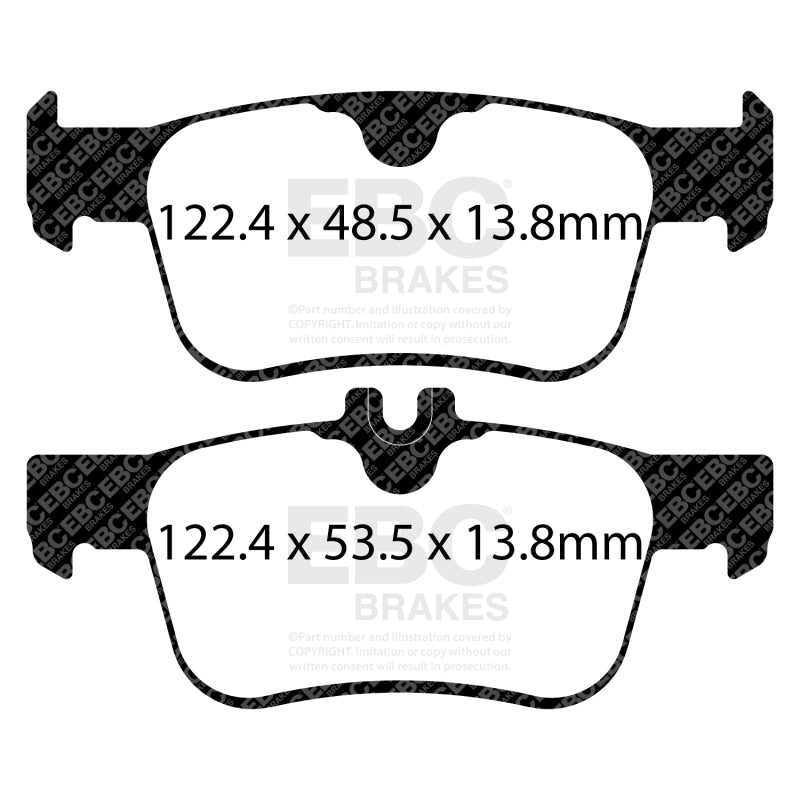 EBC S25 Brake Pad and Rotor Kit - S25KR1530