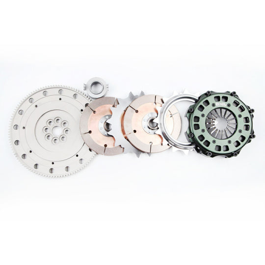 BLOX Racing Acura/Honda B-Series Twin Disc Race 7.25in Clutch by Edel - BXFL-10200