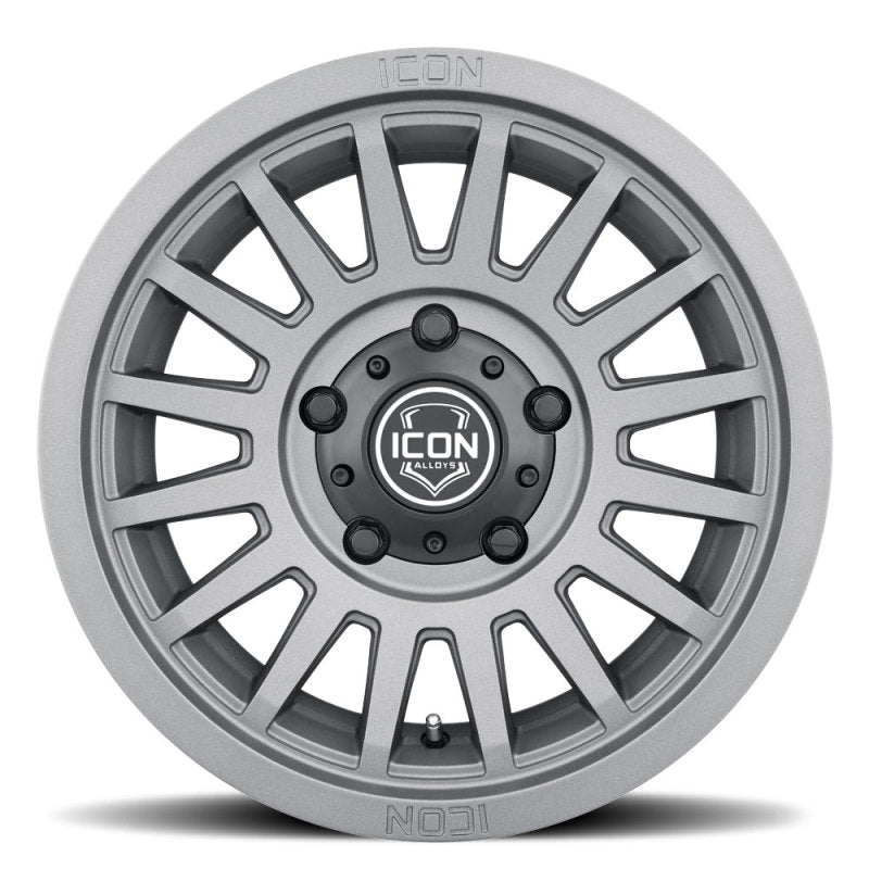 ICON Recon SLX 18x9 6x5.5 BP 25mm Offset 6in BS 95.1mm Hub Bore Charcoal Wheel - 3618909060CH