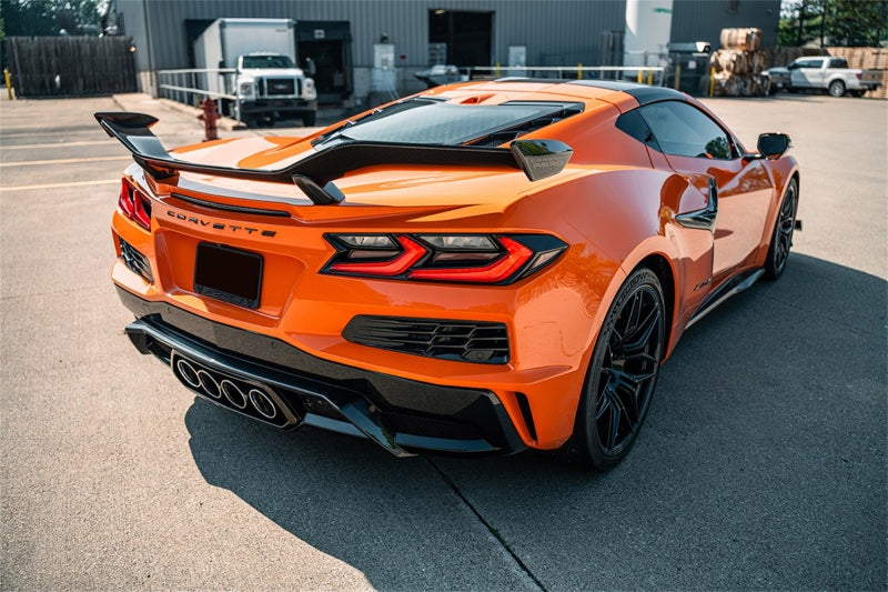 Corsa 23-25 Chevrolet Corvette C8 Z06 3in Valved Cat-Back Exhaust Muffler Delete Track Systemw/o Tip - 21113