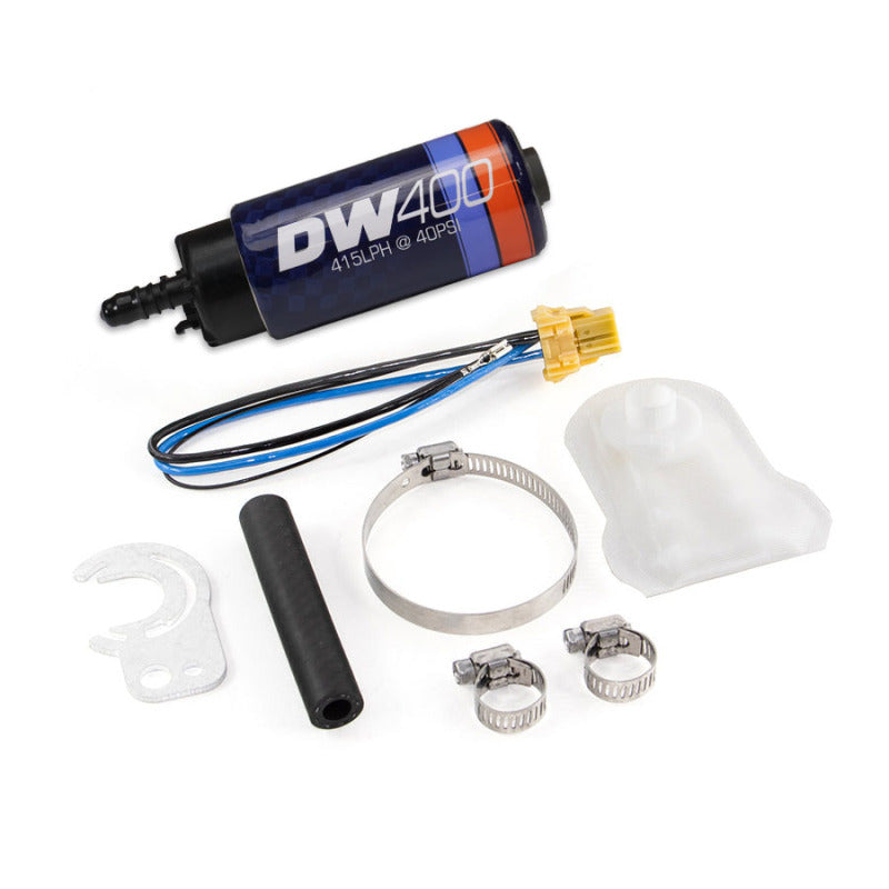 DeatschWerks 415LPH DW400 In-Tank Fuel Pump w/ 9-1042 Install Kit 89-93 Mazda MX-5/Miata - 9-401-1042