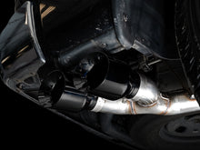 Load image into Gallery viewer, AWE Tuning 09-18 RAM 1500 5.7L (w/o Cutout) 0FG Single Side Exit Cat-Back Exhaust - Diamond Blk Tips - 3015-33309