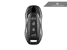 Load image into Gallery viewer, AutoTecknic Dry Carbon Key Remote Trim - Porsche Macan EV 2024-Up