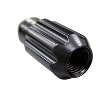 Load image into Gallery viewer, NRG 500 Series M12 X 1.5 Bullet Shape Steel Lug Nut Set - 21 Pc w/Lock Key - Black - LN-LS500BK-21