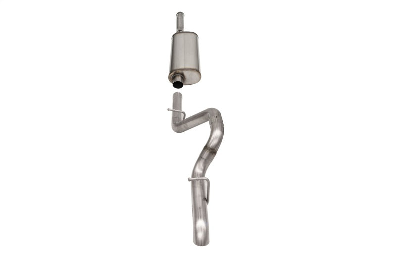 Corsa 2018-2025 Jeep Wrangler JLU 3.6L Sport 2.75in Cat-Back Exhaust w/ Turn Down Tip - 21123