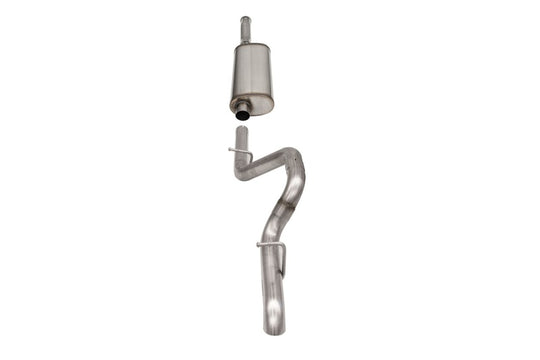 Corsa 2018-2025 Jeep Wrangler JLU 3.6L Sport 2.75in Cat-Back Exhaust w/ Turn Down Tip - 21123
