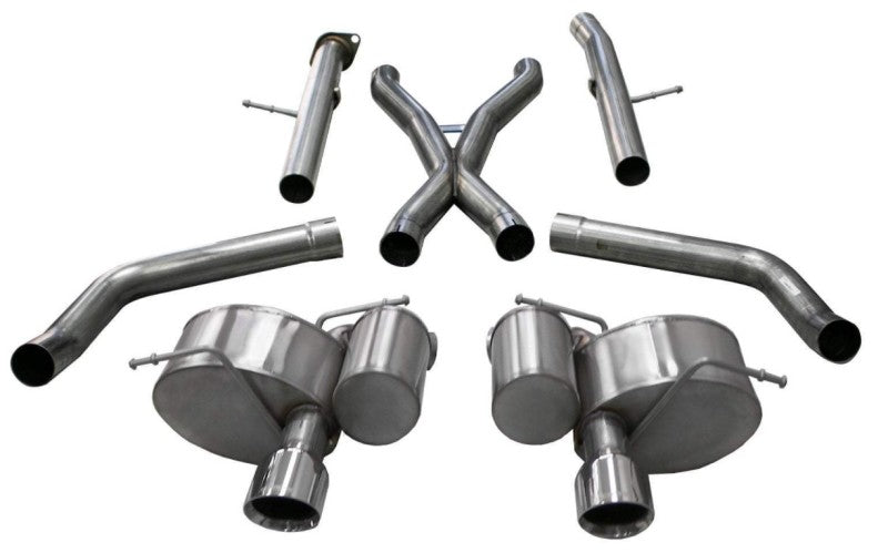 Corsa 2012-2021 Jeep Grand Cherokee SRT 2.75in Dual Rear Xtreme Cat-Back Exhaust - 21058