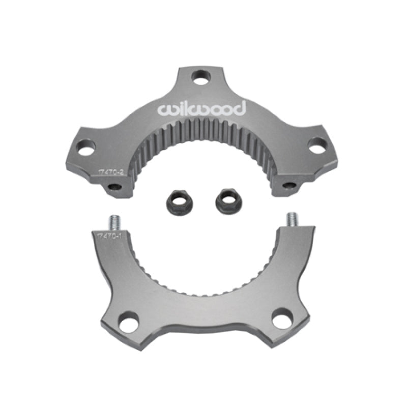 Wilwood Hub Kit Splined Sprint Axle Clamp Inboard 4.88 BC (GEN II) - 270-17657