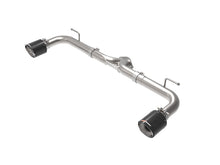 Load image into Gallery viewer, aFe Takeda 2-1/2in 304 SS Axle-Back Exhaust w/ Carbon Fiber Tips 14-18 Mazda 3 L4 2.0L/2.5L - 49-37014-C