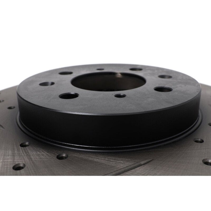 BLOX Racing Slotted And Cross-Drilled Rotor Left Side - BXBS-10150-L