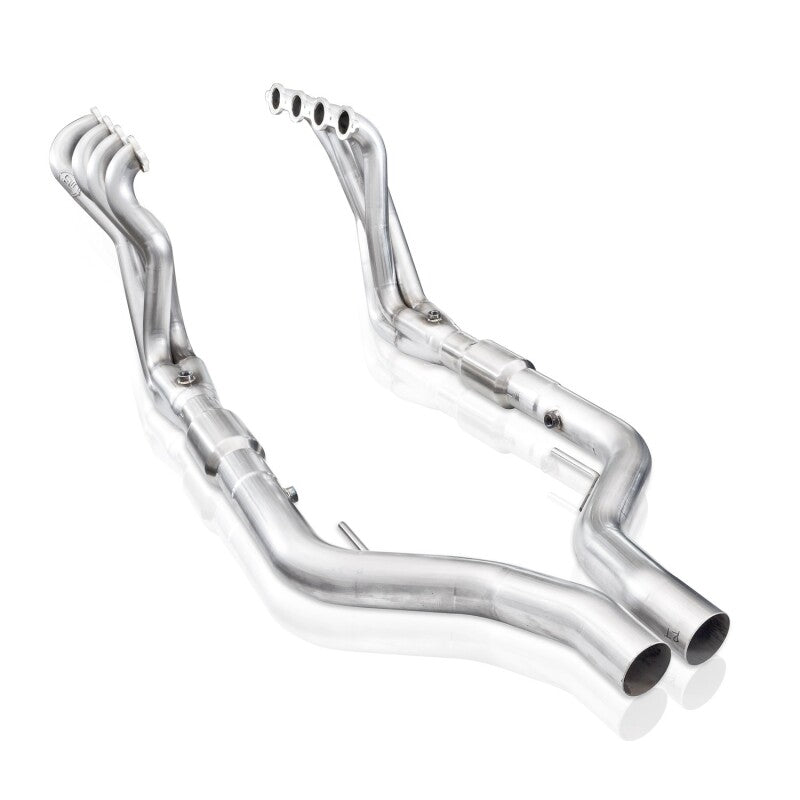 Stainless Works 2008-09 Pontiac G8 GT Headers 2in Primaries 3in Leads Performance Connect w/HF Cats - PG8HCAT