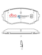 Load image into Gallery viewer, DBA 07-14 Ford Edge AWD Front SSEV Street Series Brake Pads - DB1916SSEV