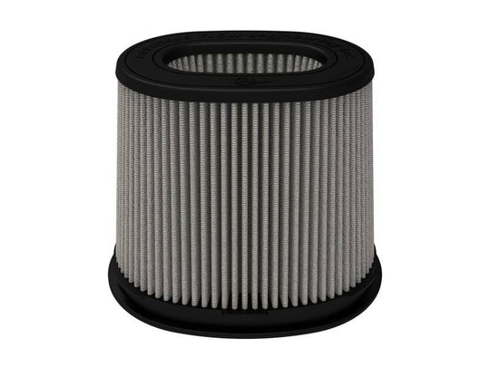 aFe MagnumFLOW Pro DRY S Air Filter (6 x 4)in F x (8-1/2 x 6-1/2)in B x (7-1/4 x 5)in T x 7-1/4in H - 20-91205D