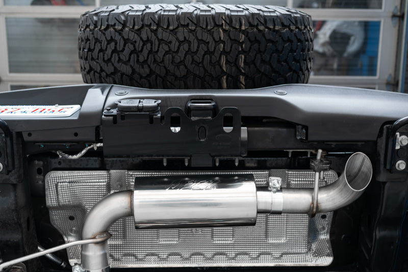 MBRP 21-Up Ford Bronco 2.3L/2.7L EcoBoost 2/4DR T304 Stainless Steel High Clearance Cat-back Exhaust - S5237304