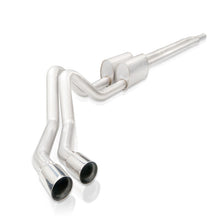 Load image into Gallery viewer, Stainless Works 2019+ Chevrolet Silverado 5.3L 3in Legend Catback Factory Connect Dual Polished Tip - CT19CBYL