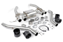 Load image into Gallery viewer, Dinan 21-27 BMW M3/M4 (G80/G82/G83) Valved Axleback Exhaust System - Black Tips - D660-0093-BLK
