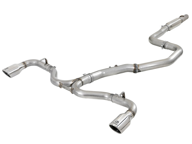 aFe Takeda 3-2.5in 304 SS Cat-Back Exh Sys w/Polished Tips 2018 Hyundai Elantra GT Sport I4-1.6L (t) - 49-37003-1P