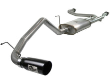 Load image into Gallery viewer, aFe MACHForce XP Exhaust Cat-Back 2.5/3in SS-409 w/ Black Tip 04-12 Nissan Titan V8 5.6L - 49-46102-B