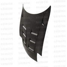 Load image into Gallery viewer, Seibon 93-02 Mazda RX7 FD3S TS Style Carbon Fiber Hood - HD9396MZRX7-TS